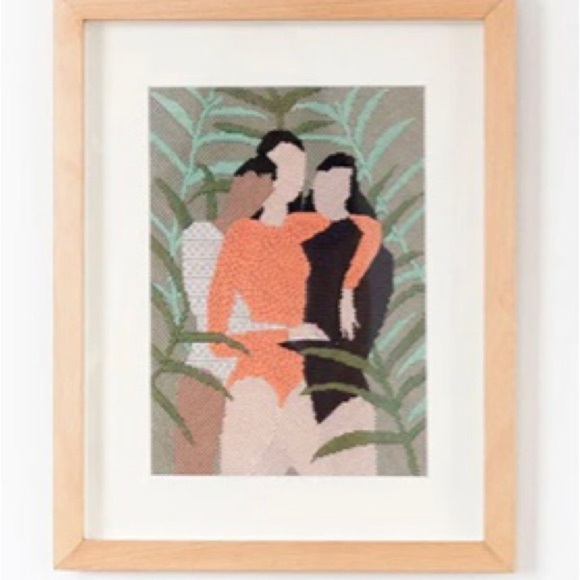 Sisterhood Needlepoint Kit/NEW NWT/ Canvas Mesh Size: 13 holes per in. 8x11in - Picture 5 of 12